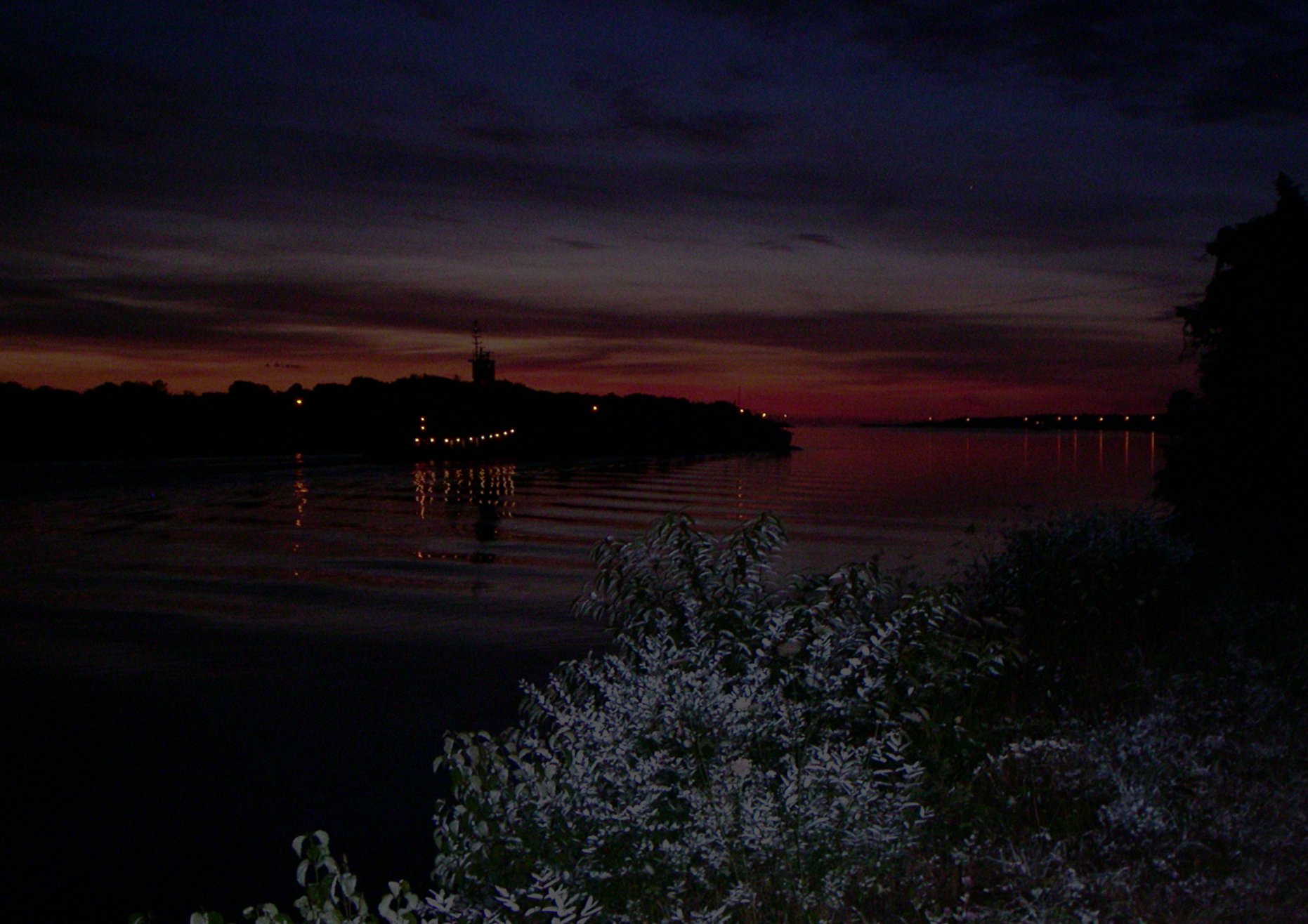 Sunrise along Cape Cod Canal